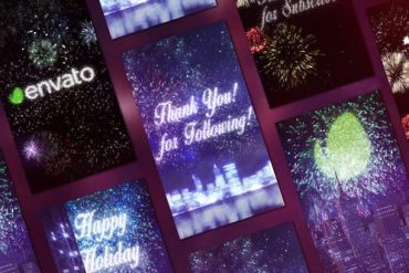 VideoHive – Fireworks/Celebration Holiday New Year Instagram Stories Download
